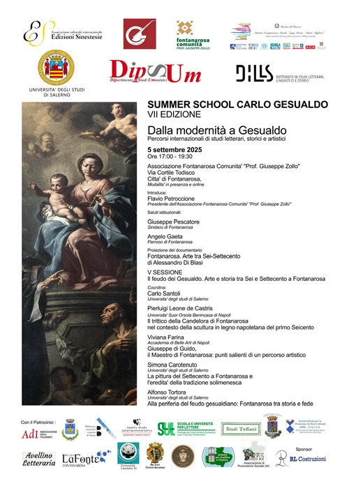 Summer school carlo gesualdo 7° edizione