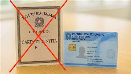 Cessazione carta d'identità cartacea